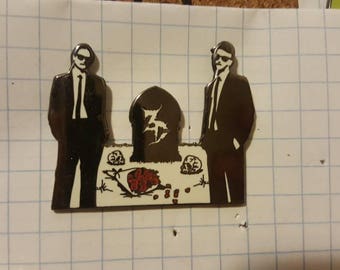 STFO "Living Dead" pin from personal collection