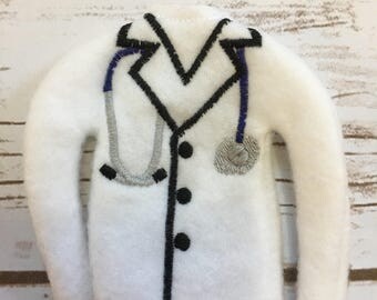 doll lab coat