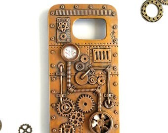 Steampunk Samsung Galaxy S7 Case. Android Phone Case. Steampunk Case. Steampunk Phone Case. Vintage Steampunk Design. Victorian Style. Gears