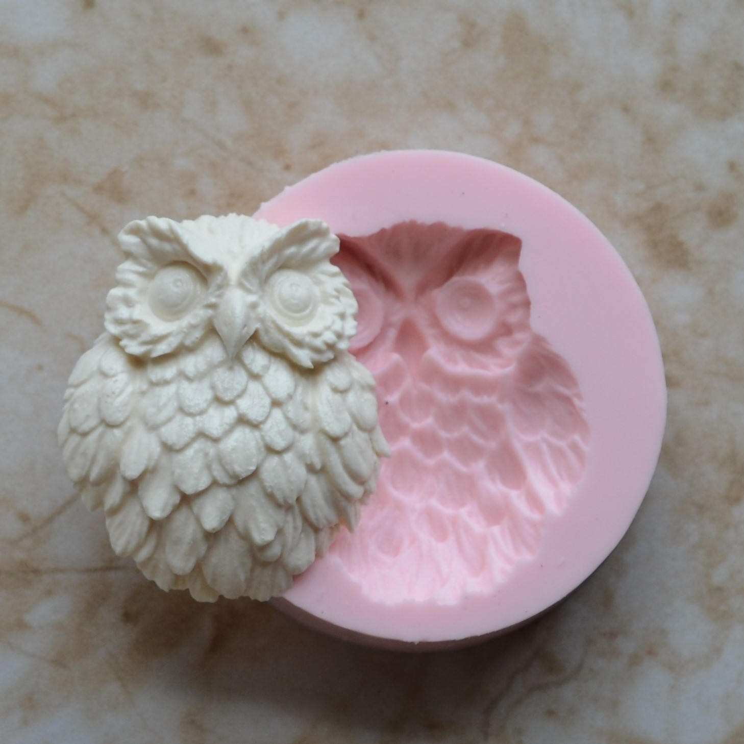 Owl Silicone Mold Silcone Molds Cake Candy Clay Animal