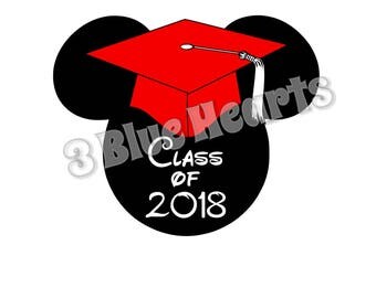 Graduation mickey | Etsy