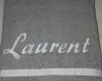TOWEL embroidered 50x70cm name