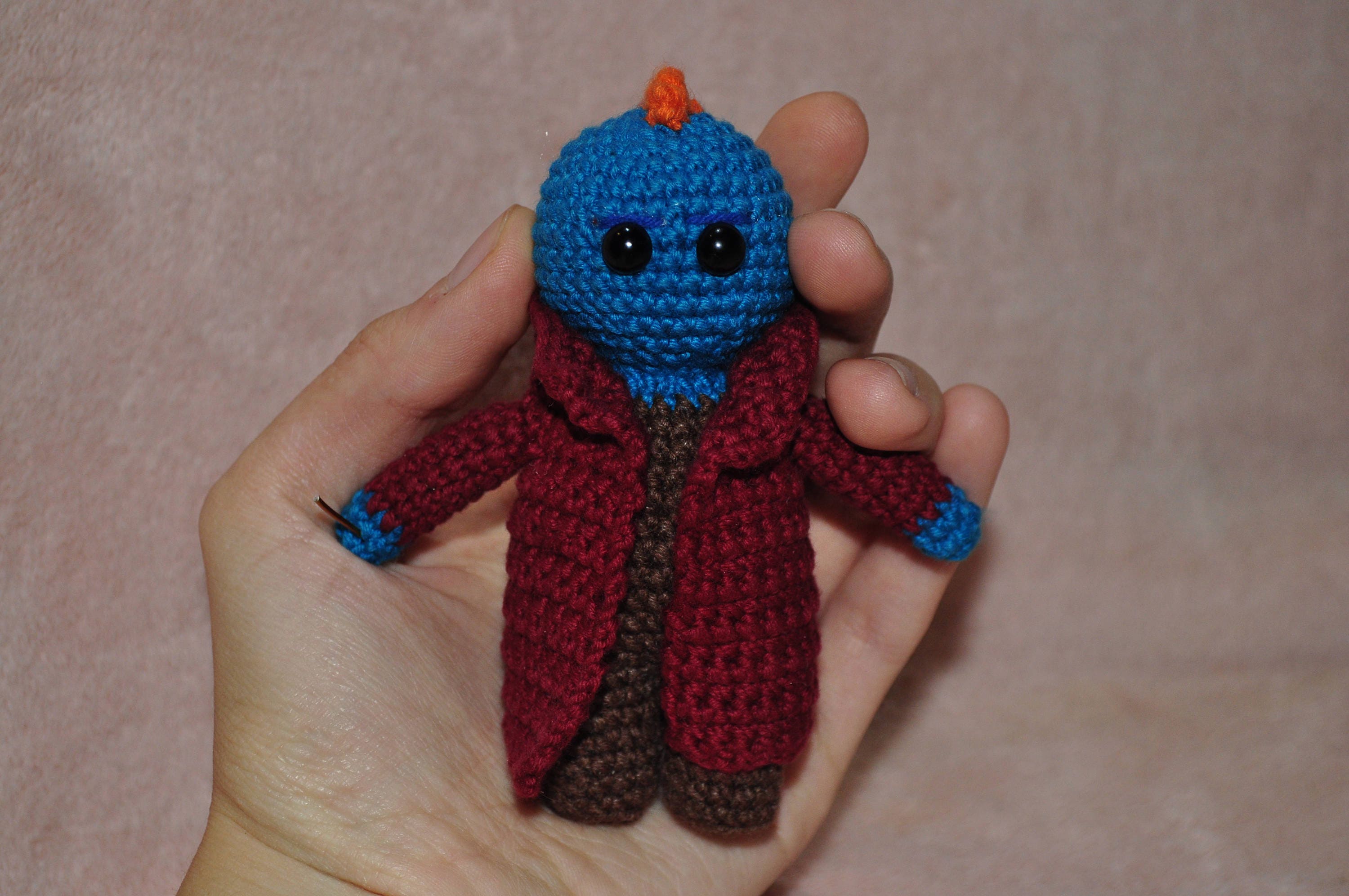 Yondu Udonta amigurumi crochet toy Yondu Guardians of the