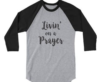 livin on a prayer t shirt