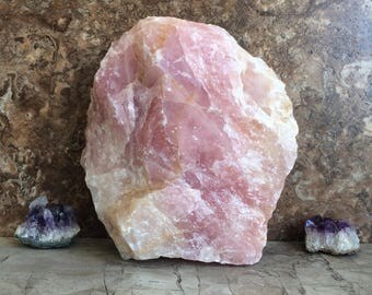 Large Raw Rose Quartz Landscape & Garden Stones Ethically Sourced From South Dakota