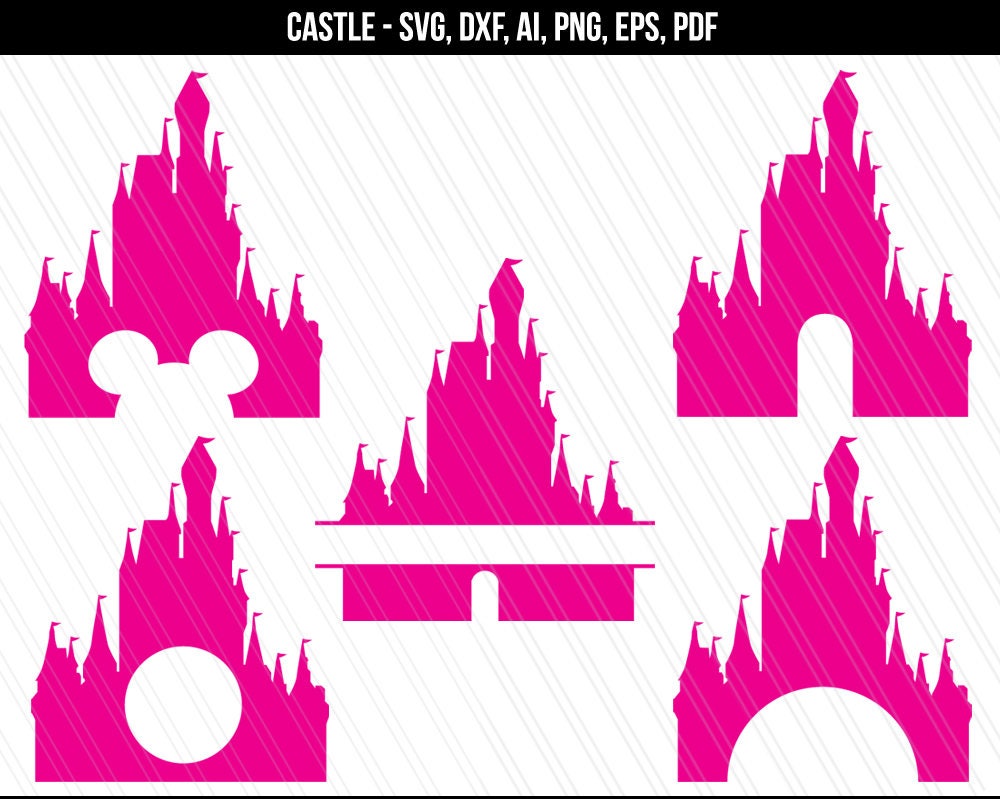 Download Disney svg files Disney Castle SVG Disney clipart Disney