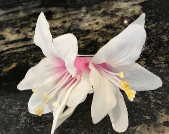 Hair clip flower for women or children