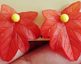 VINTAGE very nice pierced Earrings /CC10