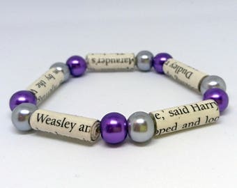 Hogwarts Paper Bead Harry Potter Bracelet