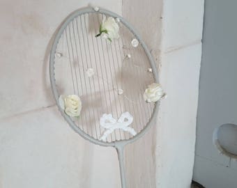 Badminton racket revisited... decor custom