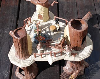 star wars ewok village vintage
