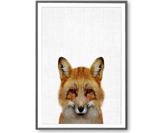 Fox Wall Art fox wall art | etsy Fox Wall Art fox wall art | etsy