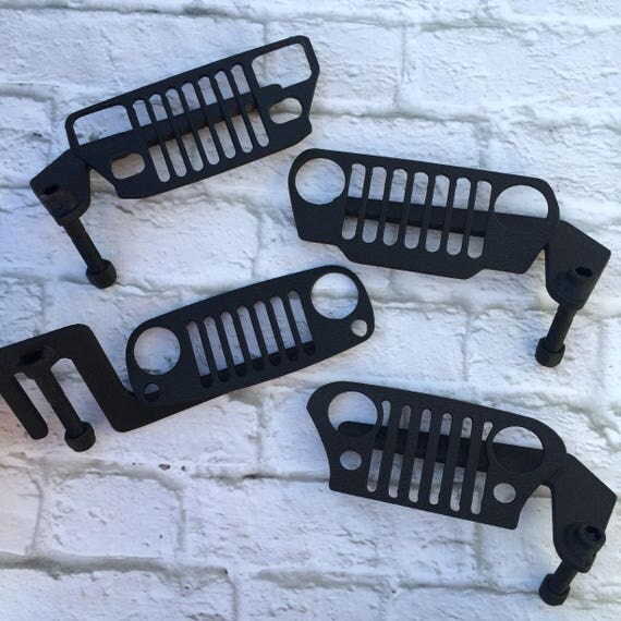 Colors CJ YJ TJ or J.K Jeep Grill foot pegs