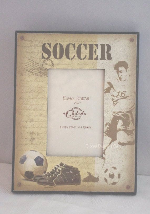 Football Soccer Photo Frame Picture Frame Footballers Goal