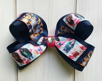 Sing Movie Hair Bow/Sing Hair Clip/Sing Barrette/Sing Bow/Character Hair Bow/Character Hair Clip/Cartoon Hair Bow/Cartoon Hair Clip