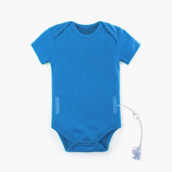 GTube Onesie Baby Feeding Tube Bodysuit Organic Cotton