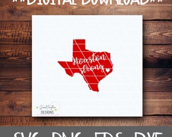 Houston Strong SVG, Harvey, Texas SVG, DXF, eps, Texas Forever, Texas Cut Files, Hurricane Harvey, Texas Strong, Lone Star State, Texas Home
