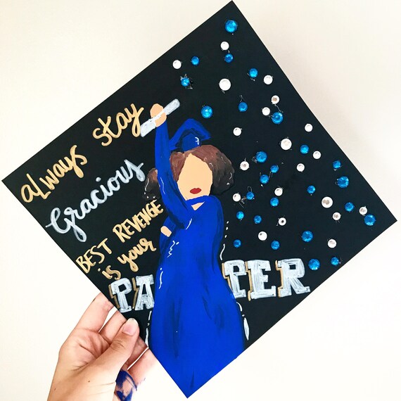 Custom graduation cap handpainted grad cap custom graduation