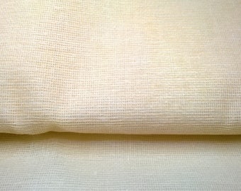 TARLATAN 100% cotton color ivory, ecru width 130cm