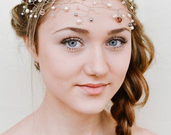 Wedding hair accessories Bridal hair piece Pearl wedding hair vine Bridal hair vine Bridal hair accessories Wedding tiara