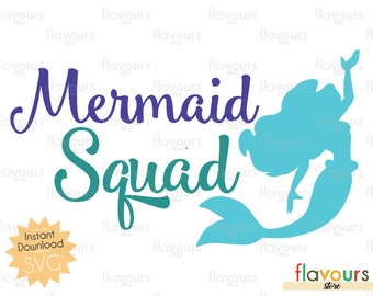 Free Free Mermaid Squad Svg Free 155 SVG PNG EPS DXF File