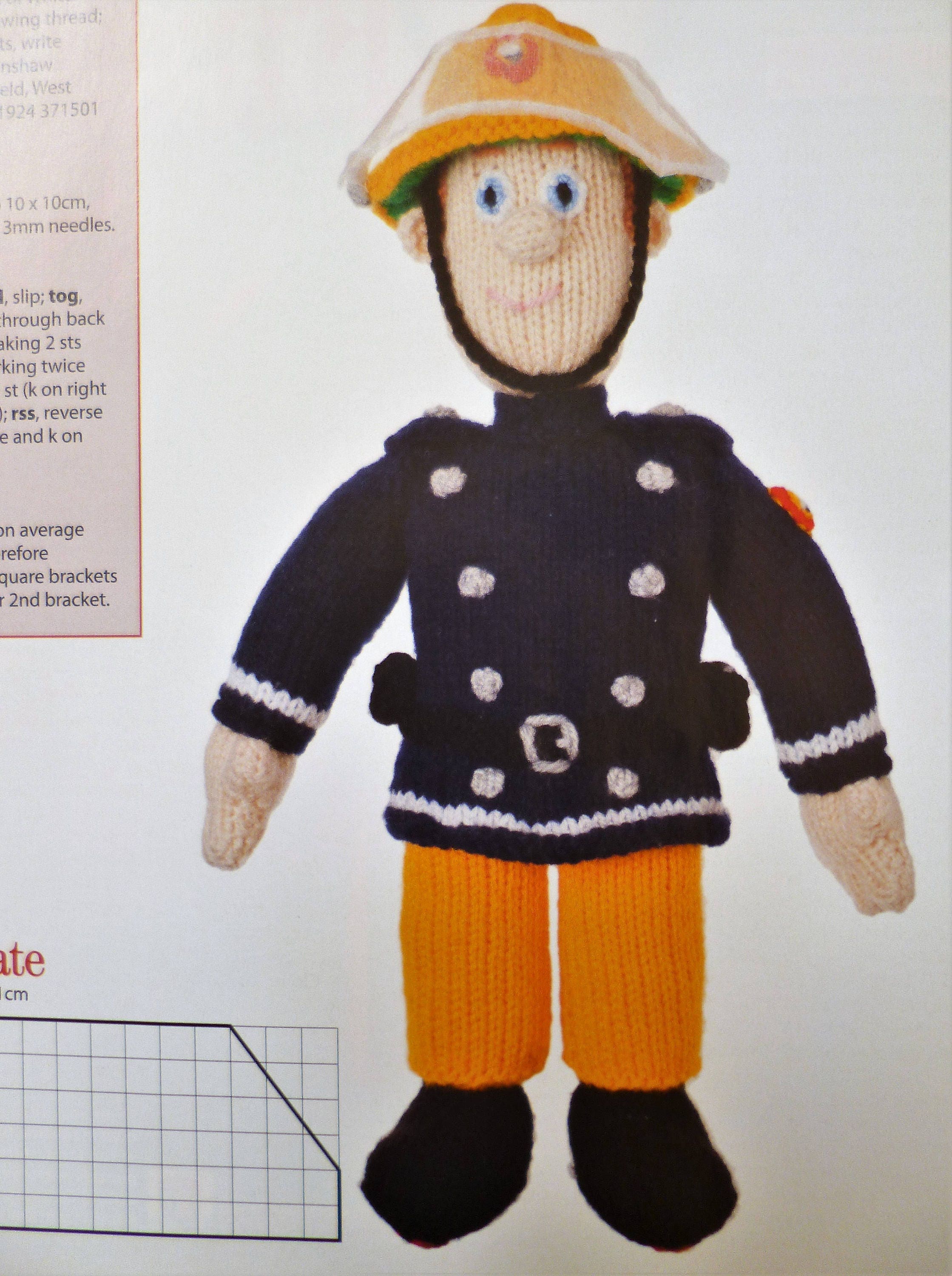 fireman soft toy