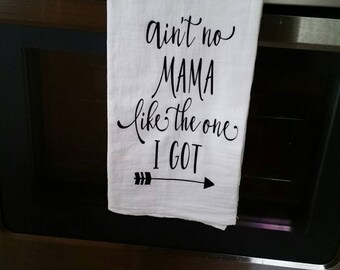 Decorative tea towel