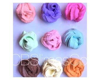 Scented Butter Slime, Non-Borax Slime, Non Toxic Slime, Pick up your Color and Scent