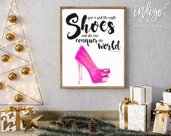 Download Give a Girl the Right Shoes and She Can Conquer the World