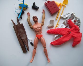 1971 Mattel Big Josh Big Jim Action Figure Accessories