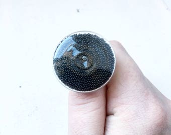 Black Caviar bubble ring