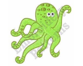 Octopus - Machine Embroidery Design