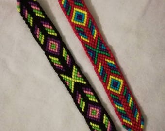 Braided bracelet, Handwoven bracelet, Friendship bracelet, Wrist band, Knotted bracelet, Bracelet bresilien,String bracelet, Boho
