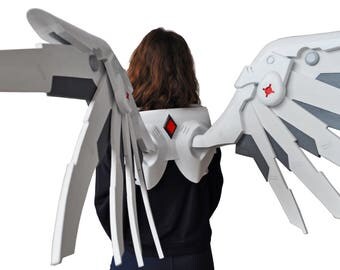 Mercy Wings from Overwatch cosplay
