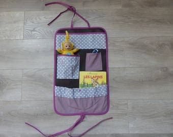 Purple chocolate storage toy bed, car or Park (made to order)