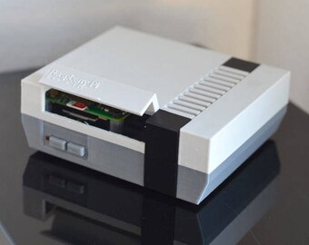 Mini Nintendo NES Case for Raspberry Pi 3 | 3D Printed | Video Games | Nintendo | NES | Retro | Case | Gift