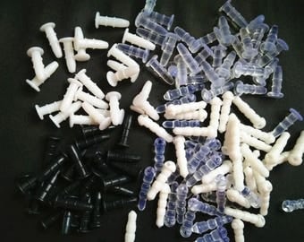 60pcs Earphone Jack Phone Dust Plug,Cell phone dust plug, Anti dust plug,Universal dust plug for DIY
