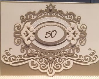 50th Anniversary Card