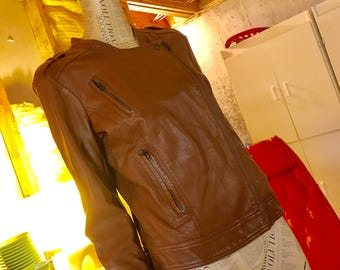 New York & Company Faux Leather Jacket