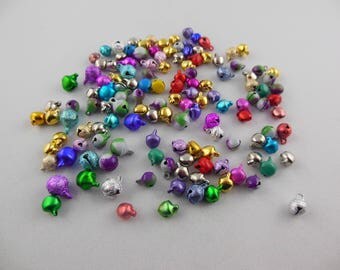 Bells assorted sizes and colors random