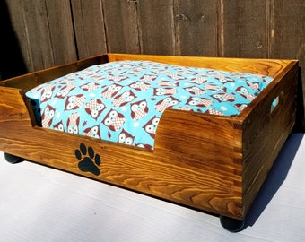 Wood dog beds | Etsy