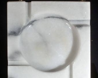 Mid-Century Marble Ashtray