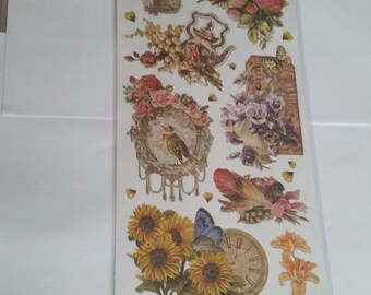 Stickers glitter stickers