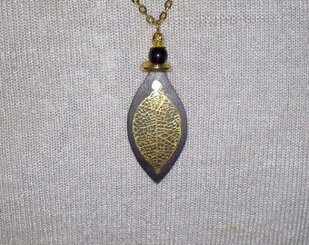 Gabon ebony wood necklace