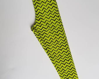 Chevron Leggings, Tights