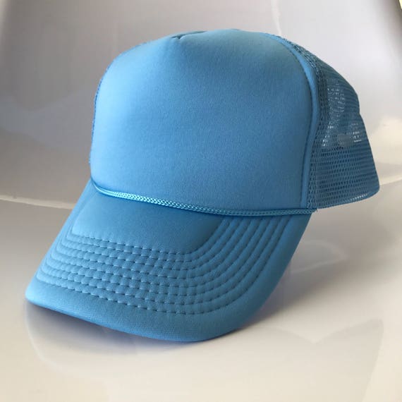 Sky Blue Foam Trucker Cap