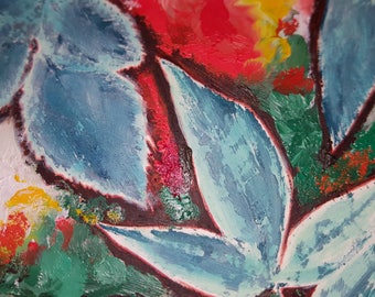 Original Oil Painting on Heavyweight Paper | Framed | A6