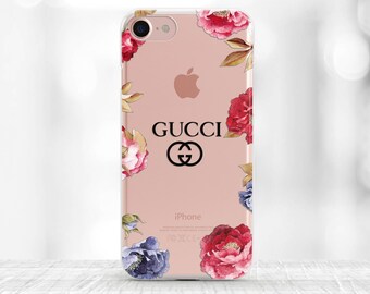 Gucci iPhone Case Gucci iPhone 7 Gucci iPhone 6s Case Fashion iPhone case iPhone 7 Plus case Gucci iPhone 8 Plus Floral Gucci iPhone 8 case