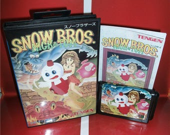 snow bros 2 game case