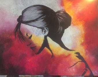 Acrylic painting dreams